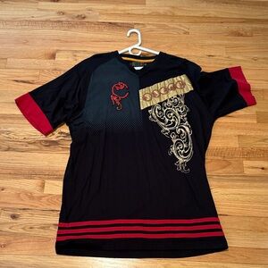 COOGI Black and Red Short Sleeve Tee